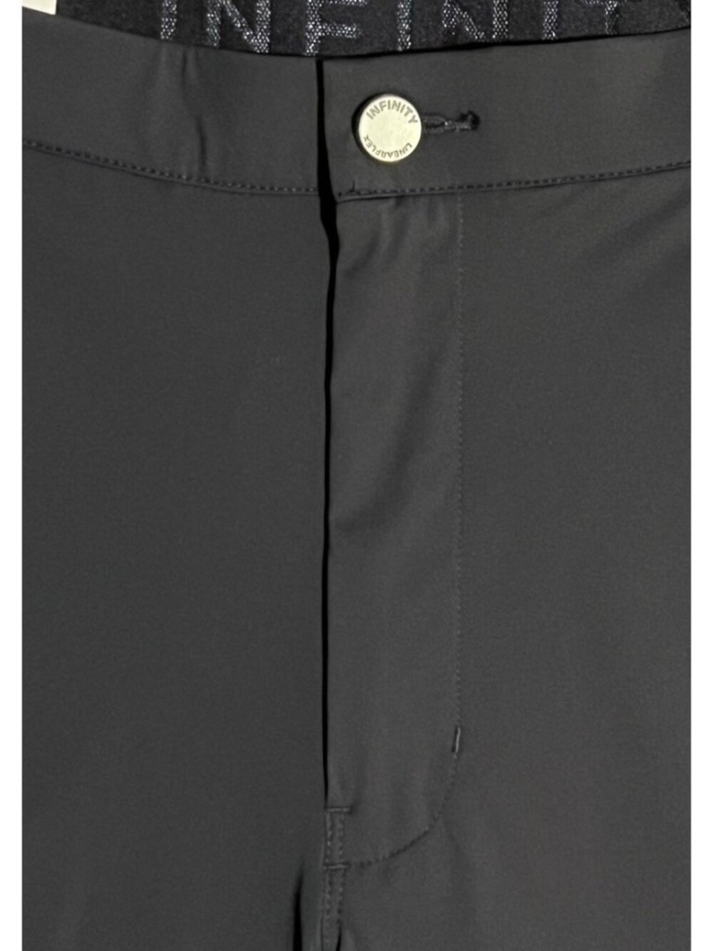 Infinity Mens Performance Chino Shorts 38 Navy 4-Way Stretch Golf NWT Preppy - Picture 3 of 6